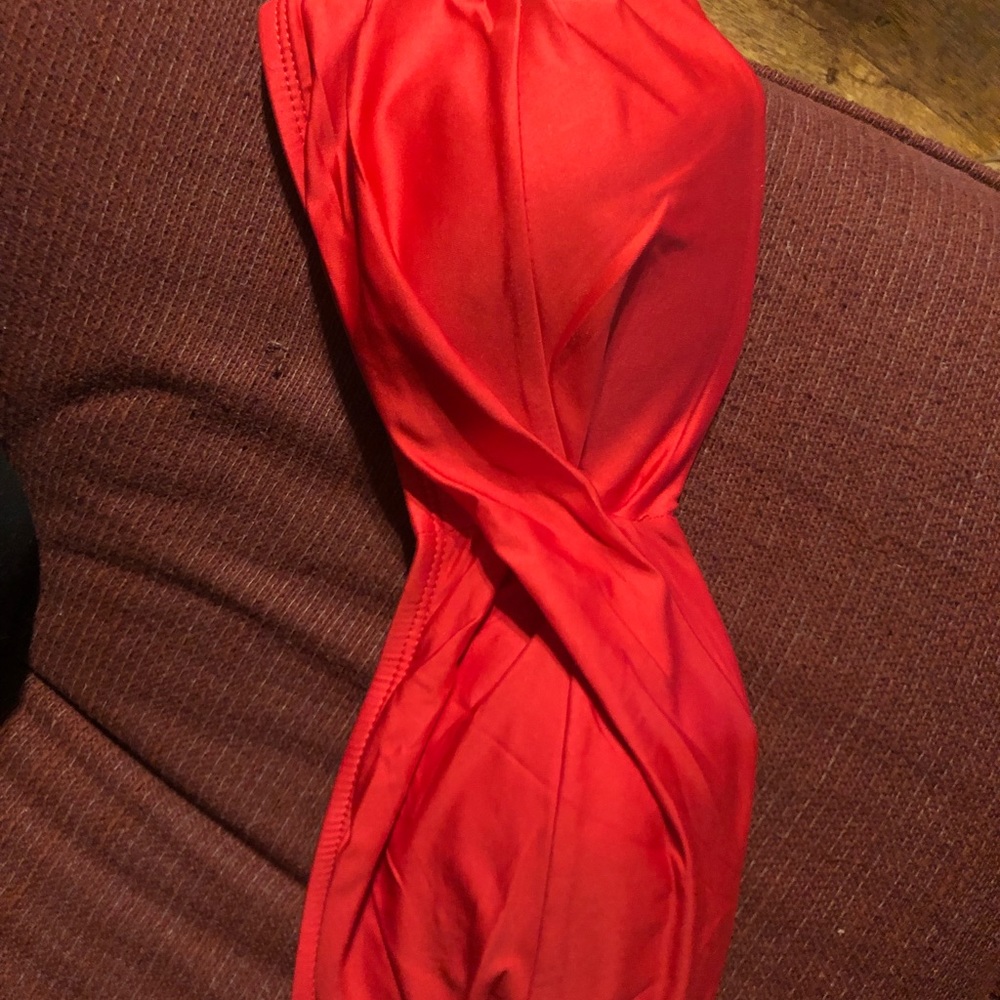 Strapless swim suit top